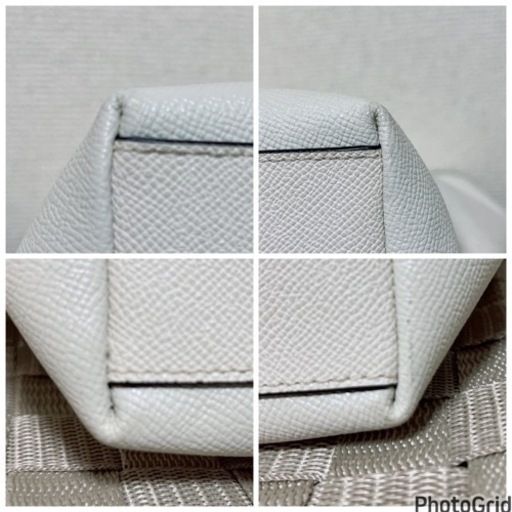 COACH コーチ　トートバッグ　白　美品