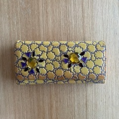 ツモリチサトキャリー  長財ビジュー はがれ