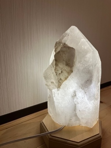 クリアクォーツ ポイントランプ