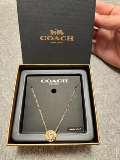 取引中COACH ネックレス【新品未使用】