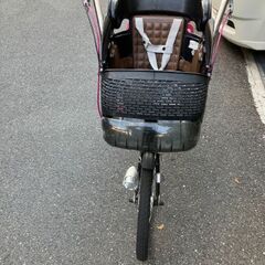 子供乗せ自転車の画像