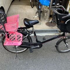 子供乗せ自転車の画像