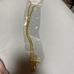 十字架のネックレスの画像