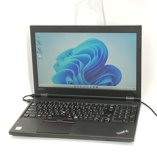 送料無料 保証付 新品SSD 15.6型 ノートパソコン Lenovo L570 中古良品 第7世代 Core i3 8GB DVDRW 無線 Wi-Fi Bluetooth Windows11 Office