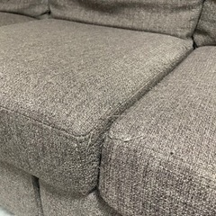 三人掛けL字ソファの画像