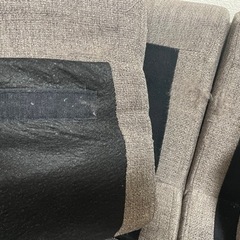 三人掛けL字ソファの画像