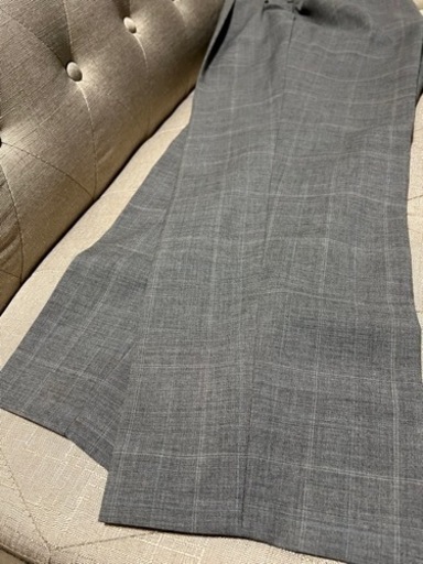 XL 希少★エルメス×ロロピアーナ【HERMES】シングルスーツ M 3B 段返り 背抜き ビジネス 総柄　グレー　グレンチェック 