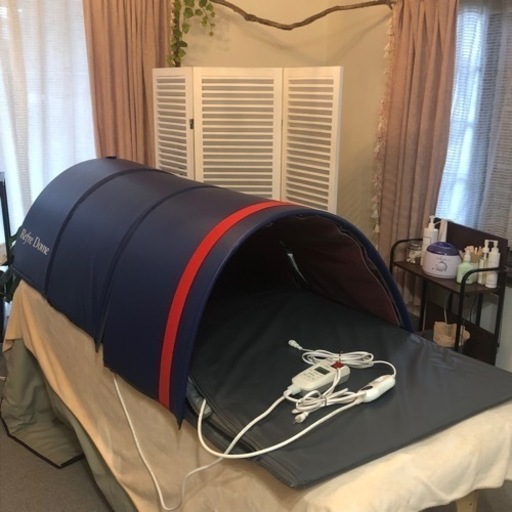 【最終値下げ】リフレドーム　REFRE DOME 遠赤外線　ドームサウナ　収納ケース付き