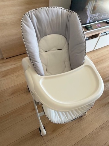 コンビ ハイローチェア ネムリラ FF リバーシブルシートモデル セサミグレー 0か月~