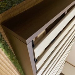 コンセント付きセミシングルベッド　美品の画像