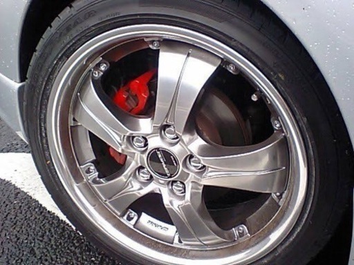 最終値下げ 1時間後に消します。ワークターミスト　ホイール17インチ114.3 5H