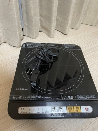 【取引成立しましたm(_ _)m】アイリスオーヤマ IHコンロ IHクッキングヒーター