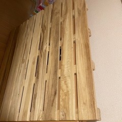 【お取引中】二段ベッド 2段ベッド 中古 傷多数の画像