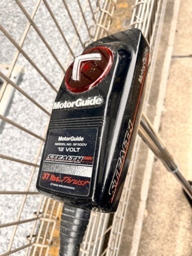 モーターガイド37lbs フットエレキ