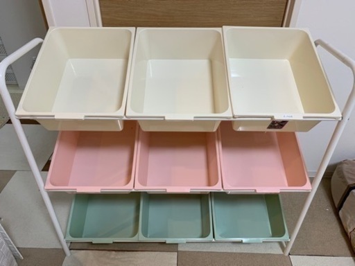 (決まりました)おもちゃ収納　ラック