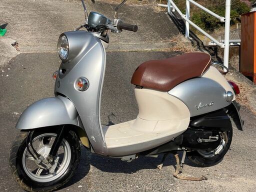 豊田市　YAMAHA Vino ビーノ SA26J　銀　230322