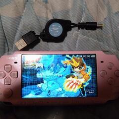 中古 PSP-3000 ZP 本体 とカバー(REBORN) ソ...