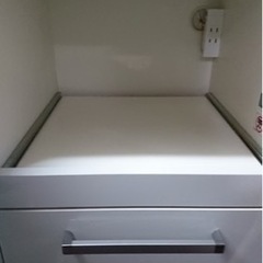 Pamouna　/　パモウナ 食器棚 カップボード　ダイニングボード　プレーンホワイト  YC-S900Rの画像