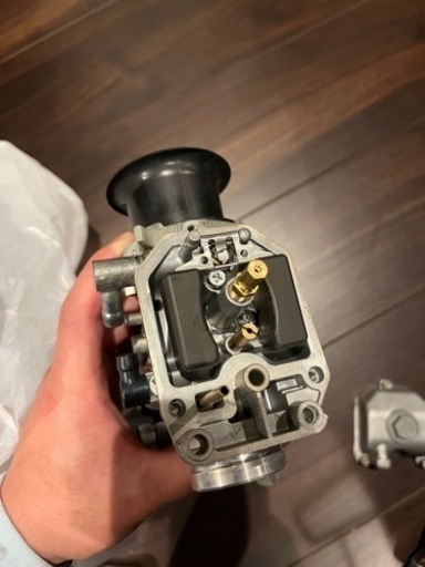 CRキャブレター　SR400から取り外し