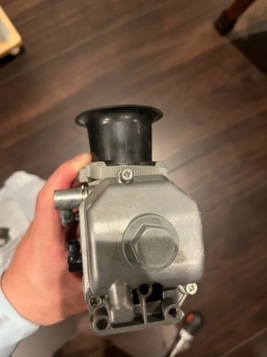 CRキャブレター　SR400から取り外し