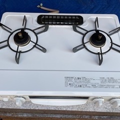 リンナイ グリル付ガステーブル 都市ガス 2022年製 ET-34NJH4-W