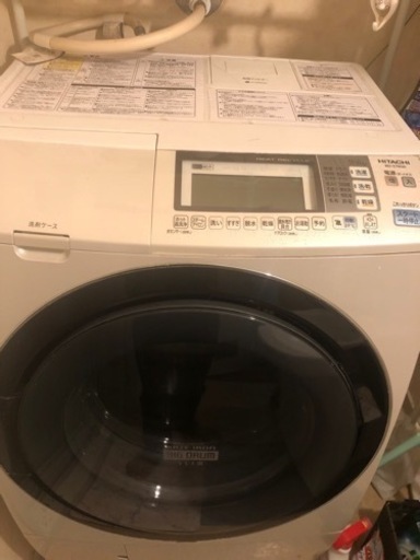 ドラム式洗濯機　日立
