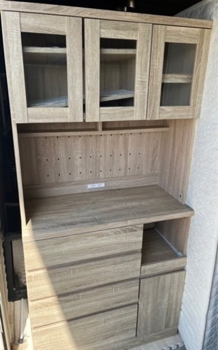 【美品】Walsh　キッチンボード　収納　木製