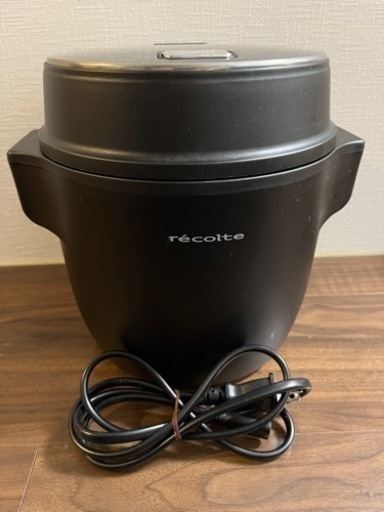 【購入してから1年以内】recolte炊飯器(低温調理も可能)
