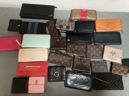 ルイヴィトン　セリーヌ　シャネルなど　財布まとめ売り