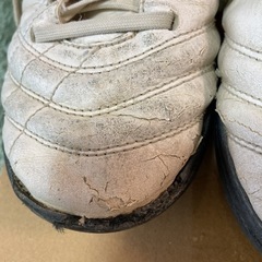 NIKE 22cm トレーニングシューズ　白　サッカー　ナイキの画像