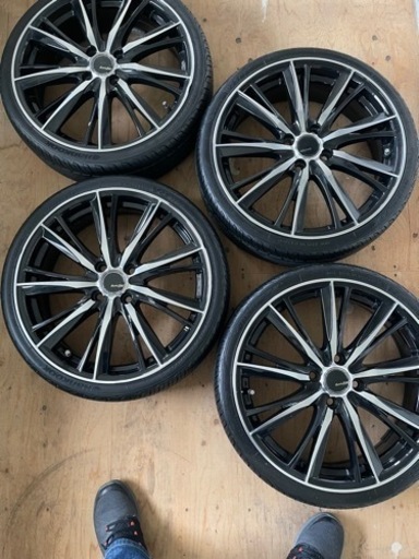 ブラックバード　１６５/４０R１７　ホイール&タイヤ４本セット