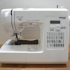 ジャガー コンピューターミシン FJ-2800 未使用のフットコントローラー付き♪の画像