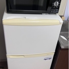 電子レンジ&冷蔵庫