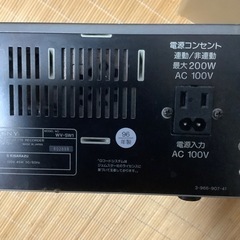 SONY videoHi8/SuperVHS （ほぼジャンク品）の画像