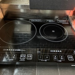 IH電磁調理器2口の画像