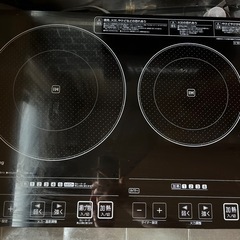 IH電磁調理器2口の画像