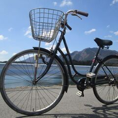 自転車 ママチャリ ・ パパチャリ　26 インチ　引取限定 [ ...