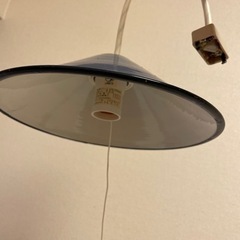 照明　ペンダントライト　ネイビーの画像