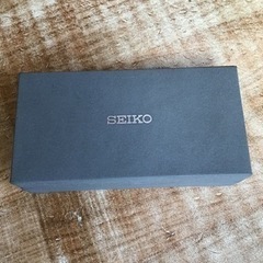 セイコーの腕時計の箱