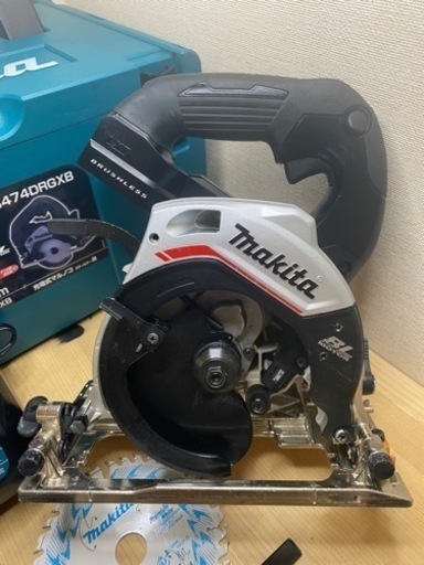 中古 マキタ　HS474D 18V 充電式丸ノコ　セット