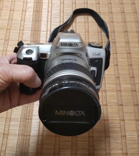 ミノルタ一眼レフカメラ(ジャンク品)です
