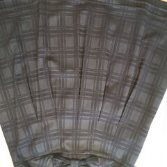 膝丈スカート　黒・グレー　【古着】　COMME CA MODELSの画像