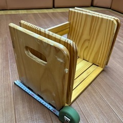 木製本棚ラックの画像