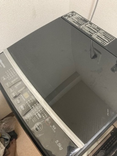洗濯機　ハイセンス　5.5kg