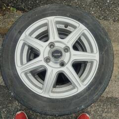 アルミホイール(TOP RUN)とタイヤ(TOYO)セットの画像