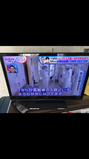 2012年製シャープAQUOS32型テレビ