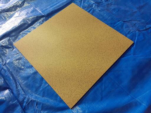 【格安販売】ニチマンラバーテック ゴムマット アストロフェース シード  500mm×500mm　厚さ5mm 10枚　E-619 マスタード