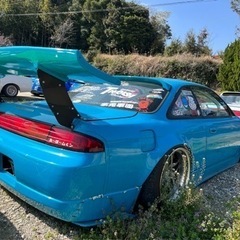 シルビア S14 前期 💙326POWER💙 ドリ車の画像