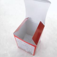 もち吉　ちょこあられミルクチョコの空き箱の画像
