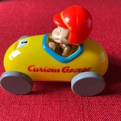 おさるのジョージ　ミニカー　マクドナルドハッピーセットの画像